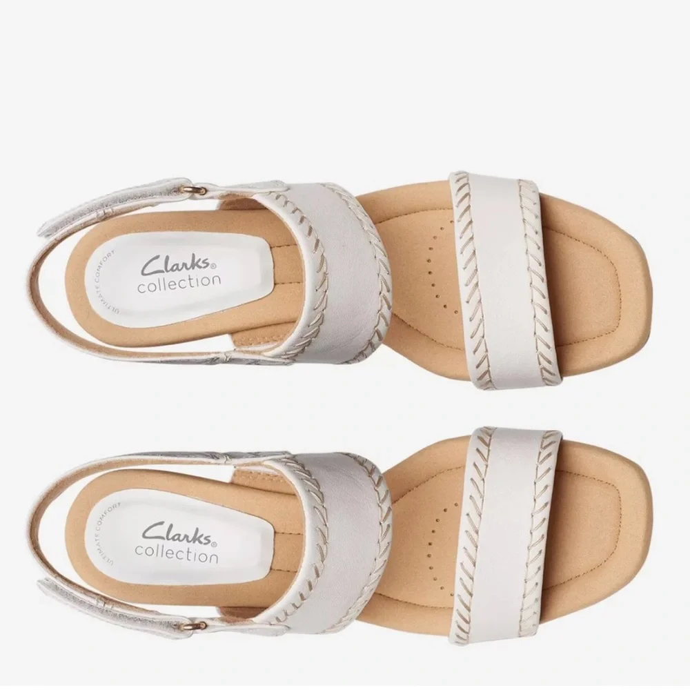 Clarks Kyarra Rose Wedge Sandals